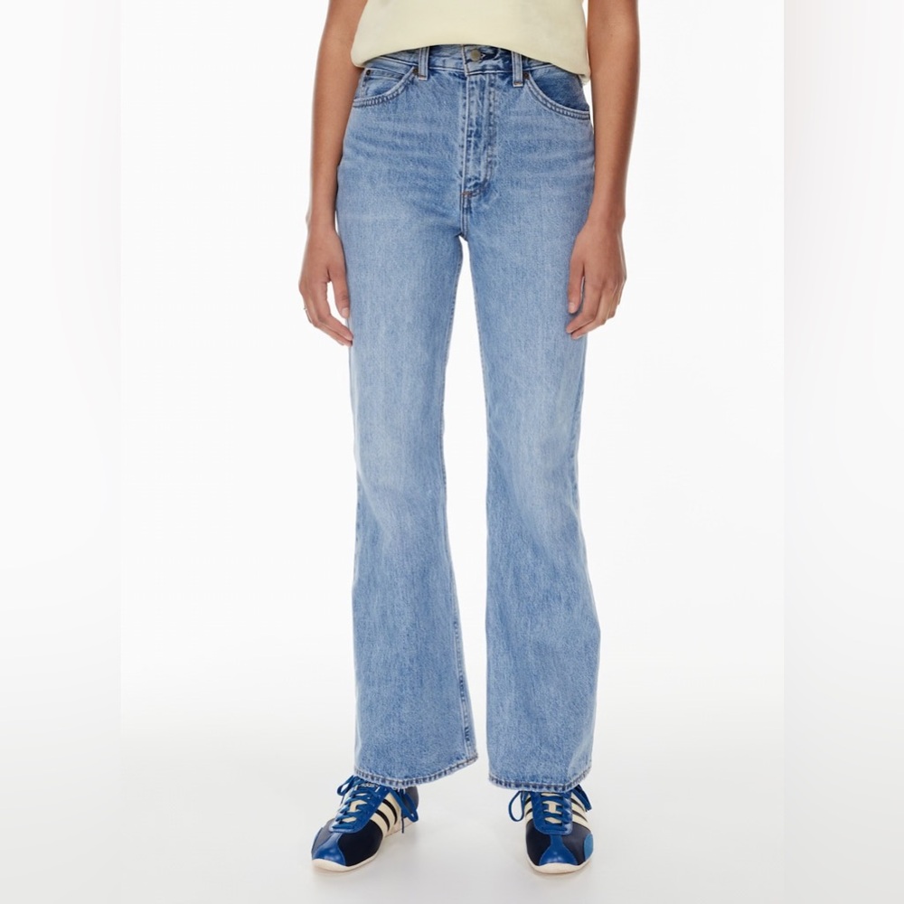 Denim Forum The Marlene 60s High Rise Flare Jeans